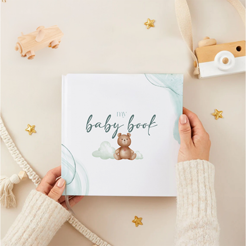 Bebek Anı ve Günlük Defteri 21cm x 21cm 50 Yaprak